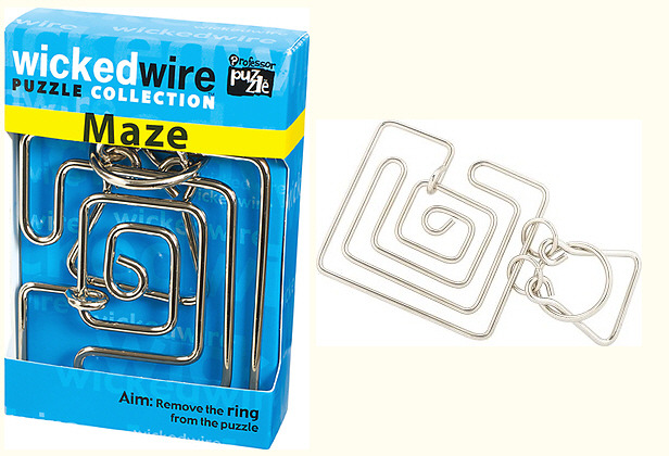 Wicked Wire Maze puzzle